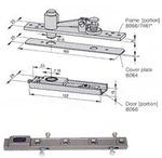 Door Accessories Set - Aluminum, 800mm, Zinc Plated | Smooth Operation, Durable, Easy Installation