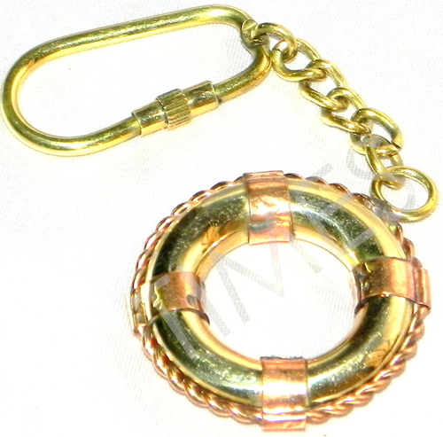 Ship Tube Mirror Keyring