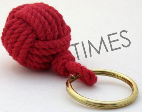 Monkey Fist Rope keychain