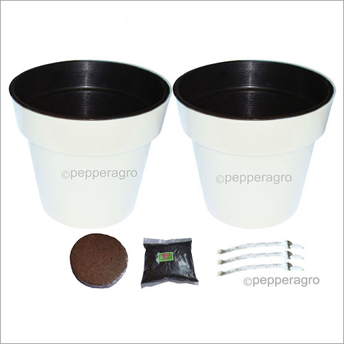 Self Watering Planter White