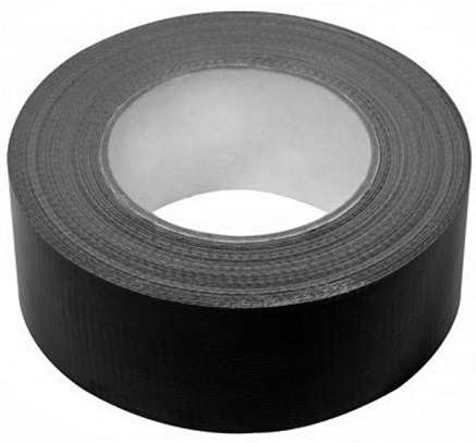 Duct Tape - 50 Mtr Length, 48 mm Width, Black Color | Versatile Adhesive Solution for Various Applications