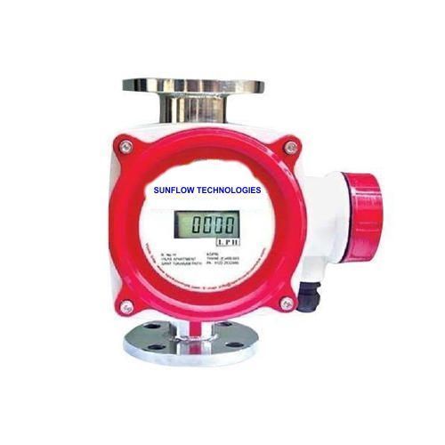 Red And Silver Variable Area Flowmeter