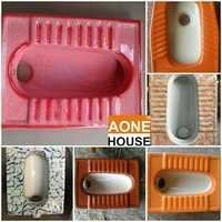 Rustic Color and Double Color Design Squatting Pan