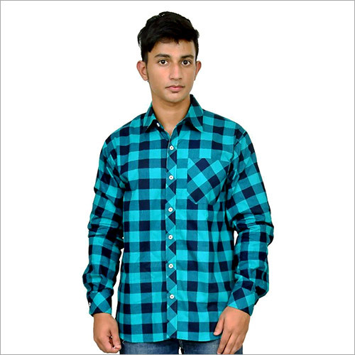 Blue Casuals Slim Fit Shirt