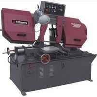 Hydraulic Band Saw Machine - Model 280, Max Steel Cutting 280mm Round X 220x400mm Section, 2.2kw Motor, Hydraulic Feeding And Clamping, Worm Wheel Drive