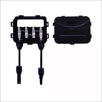 Solar Panel Junction Box - 4 Rail | Rated Voltage: 1000 Volt, Interconnects Multiple PV Panels, Dust & Water Resistant (Up to 1m)