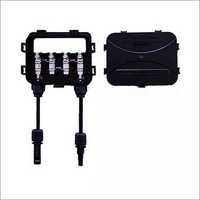 Solar Panel Junction Box - 4 Rail | Rated Voltage: 1000 Volt, Interconnects Multiple Pv Panels, Dust & Water Resistant (up To 1m)