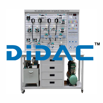 PLC Controlled Pneumatic And Hydraulic Training Device