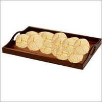 Besan Nankhatai - Round Crispy Cookies, Low-fat Sweet Cassia Flavor | Available In Box, Family Pack, Gift Packing