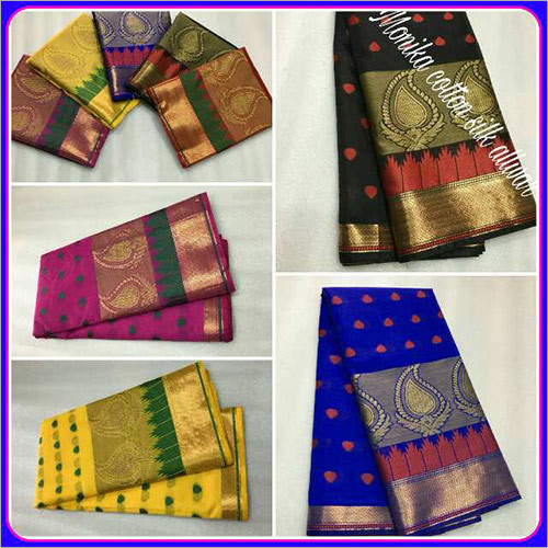 Zig Zag Monika Silk Saree