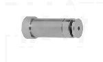 Door Accessories - Stainless Steel, 2.5x1x1 Inches, Silver | Strong Hold, Easy Install, Quiet Closing