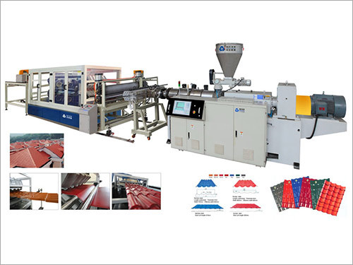 PVC+ASA+PMMA Colonial Roof Tile Production Line