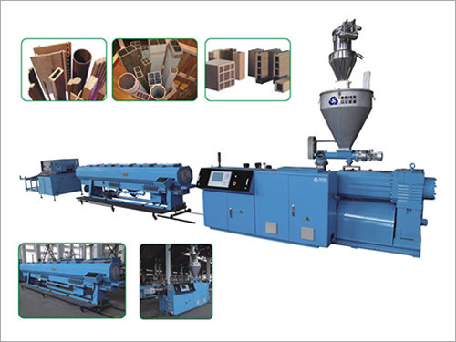PE-PP Wood Plastic Profile Extrusion Line