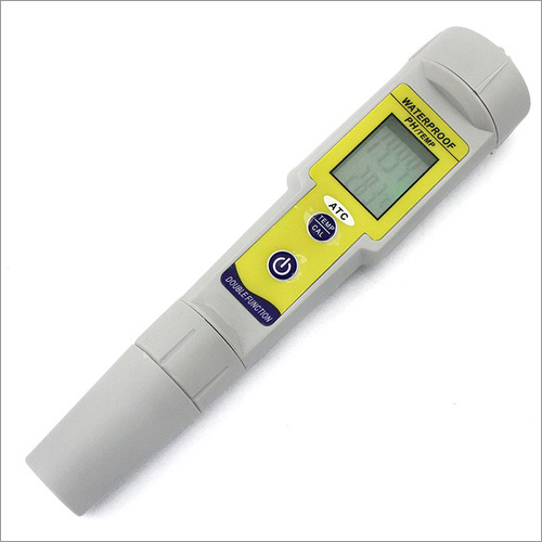 pH Meter Pen Type - Plastic Material, 85 Grams Weight | Blood Chemistry Usage, White Color
