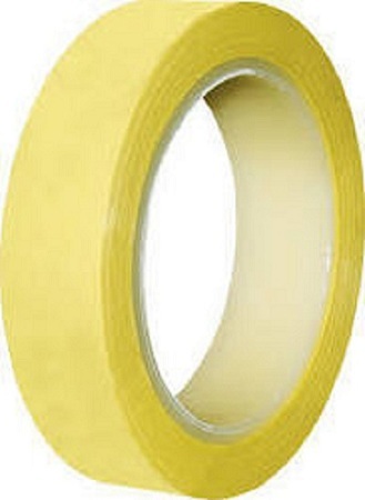 Polyester Adhesive Tape - 50 mtr Length 48 mm Width 0.5 mm Thickness Yellow 5KV Rated 130Â°C Temperature Resistance | Ideal for Cable and Transformer Repair