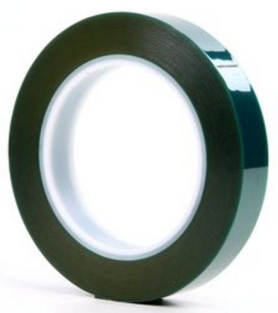 Polyester Adhesive Tape - 50 m x 48 mm x 0.5 mm Green - Designed for Cable Repairing Transformer Industry Operates at 5KV Up to 130Â°C