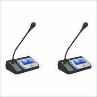 Chairman Delegate Unit With IC Card Of Digital Conference System