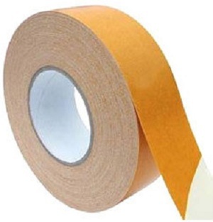 Double Side Cotton Tape - 48MM Width, 19M Length | Water and Heat Resistance, High Shear Strength, Durable for Flexo Printing