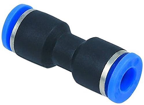 Unequal Union Straight Connector - Black G Shape, Air Vacuum | Easy Install, Leak Proof, Durable, Vibration Proof
