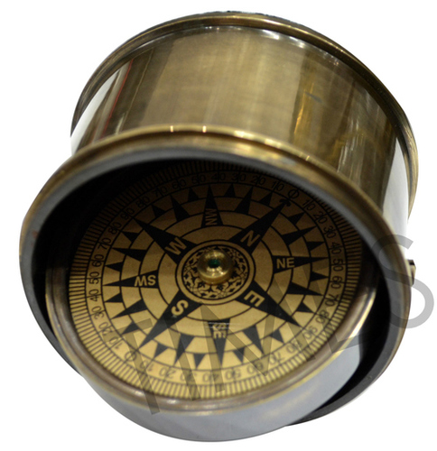 Nautical Compass with Metal Case