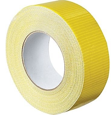Duct Tape - 50 Mtr Length, 48 mm Width, Yellow | Durable Adhesive, Versatile Use, Heavy-Duty Bonding