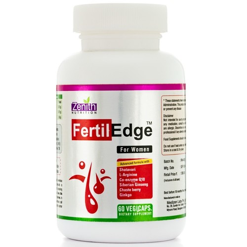 Zenith Nutrition Fertiledge For Women Capsule General Medicines