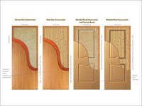 Hdf Moulded Veneer Door