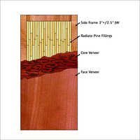 Teak Wood Flush Door