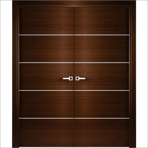 Double Acting Wooden Doors