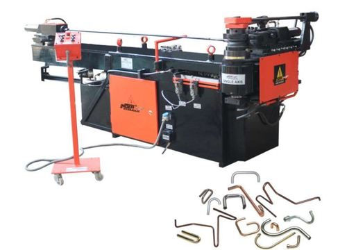 Special Purpose Hydraulic Pipe Bender - O.D 75 mm, Wall Thickness 2 mm, Bending Radius 30-400 mm | 5.0 KW, 3 Phase, Model No: P-200C