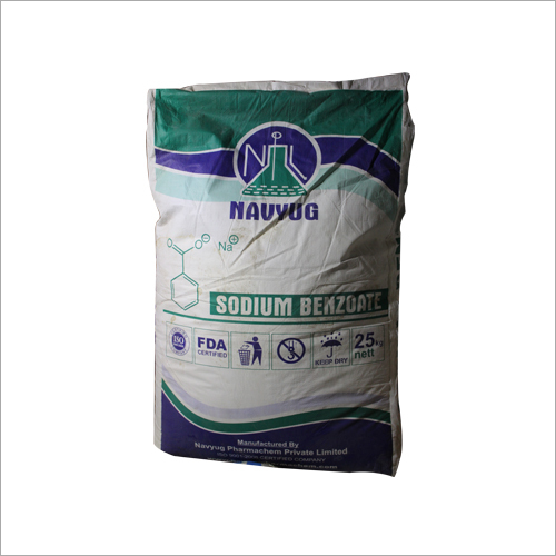 Sodium Benzoate Bag Application: Pharmaceutical Industry
