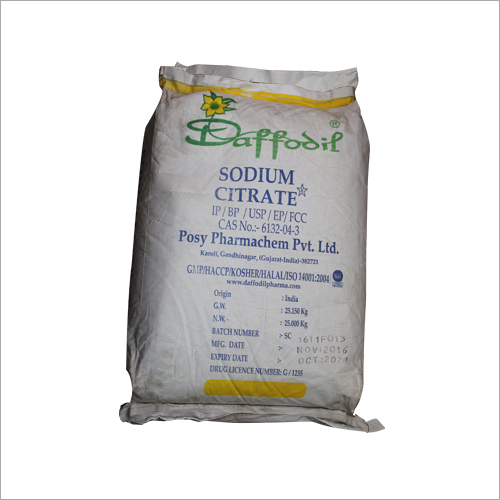 Sodium Citrate Bag