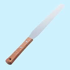 Wood Amd Steel Ointment Spatula