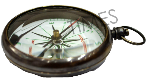Antique Compass Locket