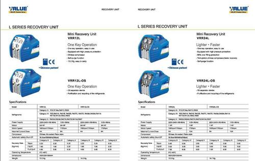 L Series Recovery Unit