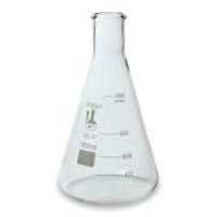 Erlenmeyer Flasks Narrow Mouth (conical) - Glass Material, 50-100 Grams Weight | Ideal For Laboratory Use, Conical Shape For Versatile Applications