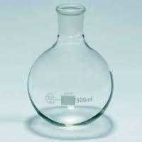 Round Bottom Flask - Glass Material, 50-100 Grams Weight | Ideal For Laboratory Use