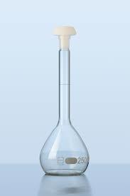 Glass Flask Volumetric Stopper (Measuring/standard Flask)