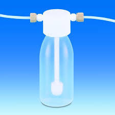 Plastic Gas Washing Bottle Without Fitting