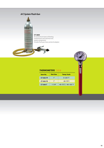 Refrigeration Tools