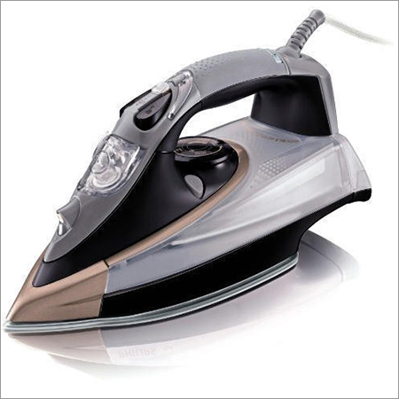 Steam Iron - Ceramic Plate, 28x12cm , 1200-1500W Power, 300ml Water Tank, Durable Build, Fast Heating, Auto-Off Safety, Efficient Ironing
