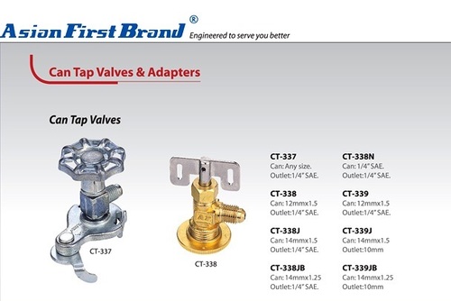 Cantap - Metal Alloy, Chrome Plated, Standard Thread Size | Easy Install, Leak Proof, Corrosion Resistant, Lever Handle Ball Valve