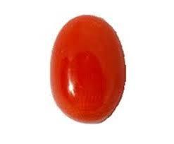 Oval Cut Red Coral
