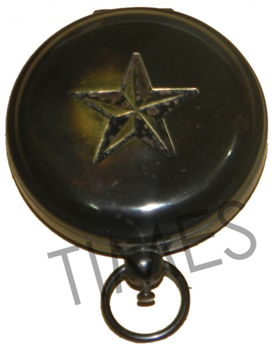Antique Star Pocket Compass