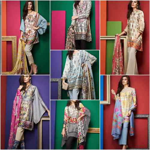 crape kurtis with chiffon dupatta