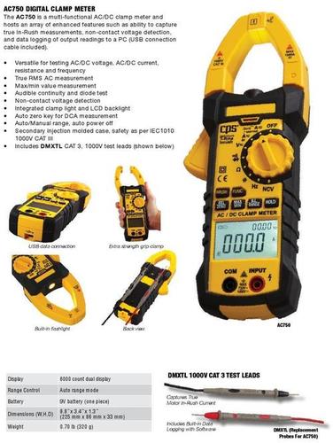 AC750 DIGITAL CLAMP METER