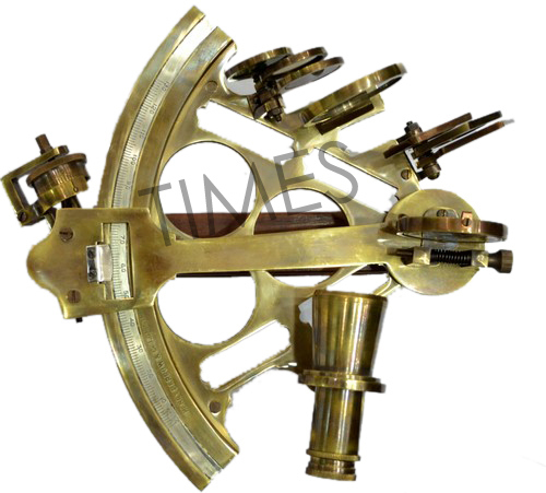 Nautical Brass Sextant