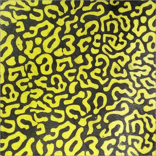 Brain Print Buffalo Leather