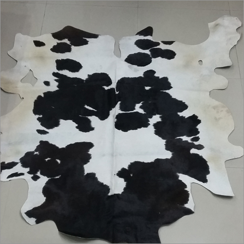 Black/White Natural Hairon Leather
