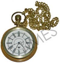 Brass Pocket Clock